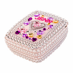 Blinged Out Crystal GlamPact  – QUEEN OF HEARTS